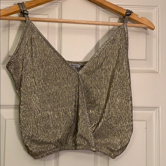 Charlotte Russe sequin crop top - Picture 1 of 1
